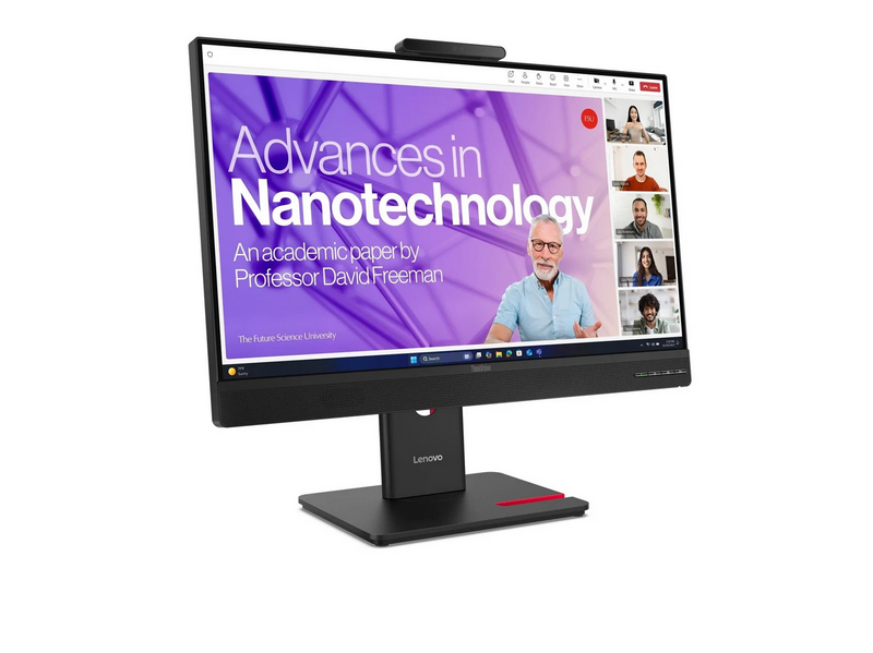 27" Lenovo ThinkVision T27qd-4v - 2560x1440 (QHD) - 120Hz - IPS - 100W USB-C