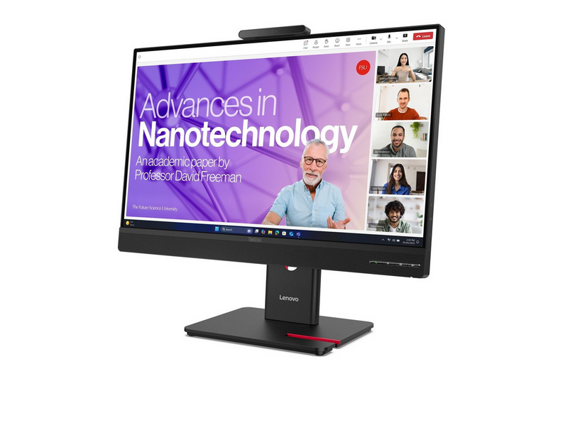 27" Lenovo ThinkVision T27qd-4v - 2560x1440 (QHD) - 120Hz - IPS - 100W USB-C