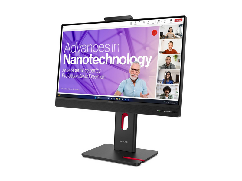 27" Lenovo ThinkVision T27qd-4v - 2560x1440 (QHD) - 120Hz - IPS - 100W USB-C