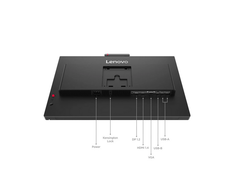27" Lenovo ThinkVision T27qd-4v - 2560x1440 (QHD) - 120Hz - IPS - 100W USB-C