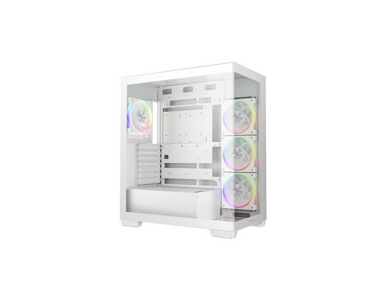 DeepCool CG580 4F V2 - Gehäuse - Miditower - Weiß