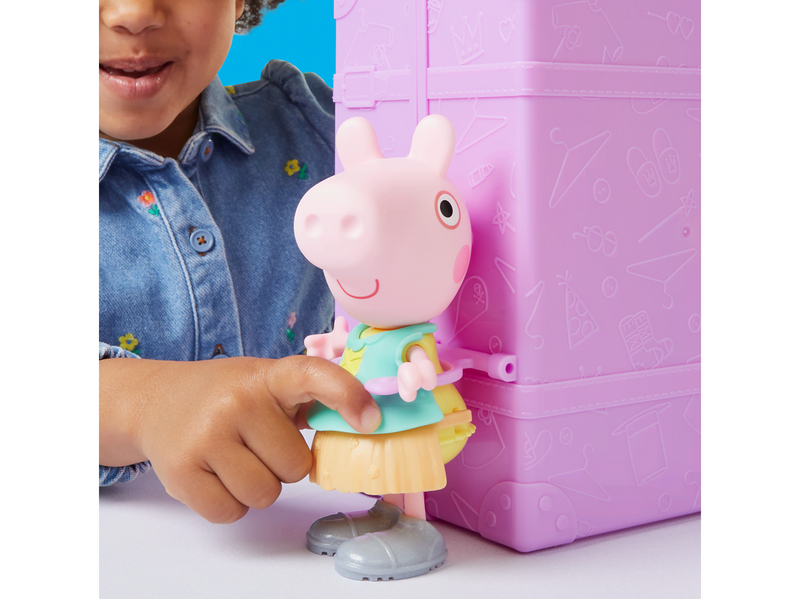 Peppa Pig Ankleide-Garderobe & Peppa 15 cm
