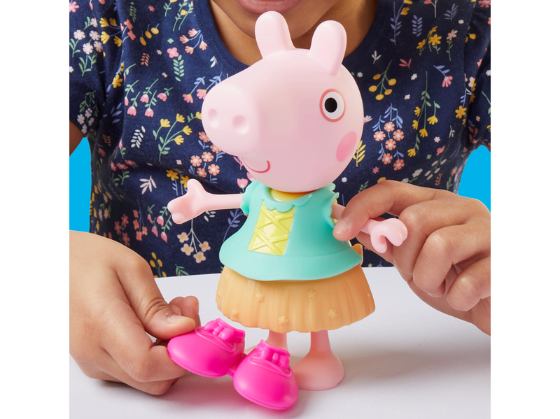Peppa Pig Ankleide-Garderobe & Peppa 15 cm