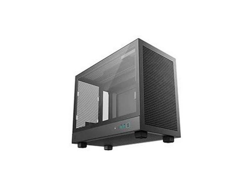 DeepCool CH160 PLUS - Gehäuse - Minitower - Schwarz