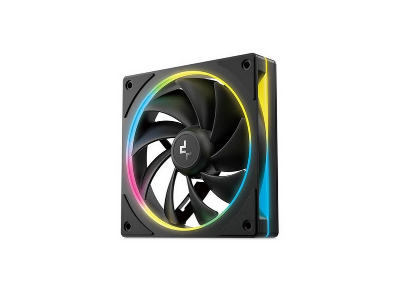 DeepCool FL12 SE 3-1 - Gehäuselüfter - 120mm - Schwarz mit RGB LED - 29 dBA