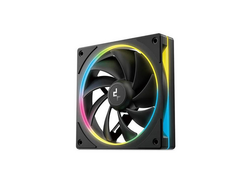 DeepCool FL12 SE 3-1 - Gehäuselüfter - 120mm - Schwarz mit RGB LED - 29 dBA
