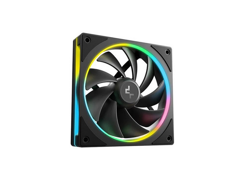 DeepCool FL12 SE 3-1 - Gehäuselüfter - 120mm - Schwarz mit RGB LED - 29 dBA
