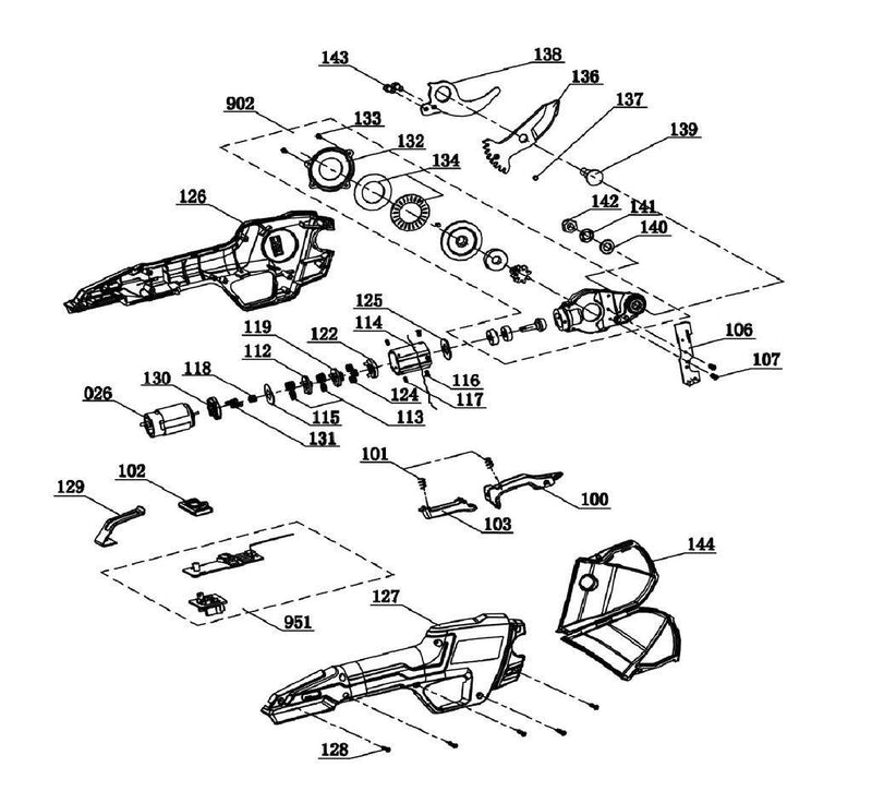 Einhell Akku-Astschere GE-LS 18 Li-Solo (3408300)
