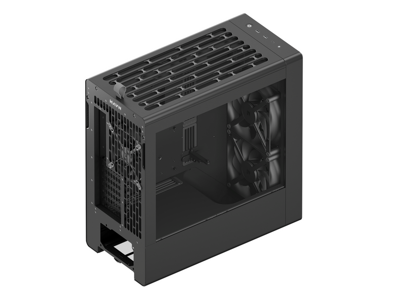 Havn BF 360 Flow - Black - Gehäuse - Miditower - Schwarz