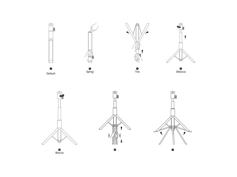 XGIMI Light Gold Portable Stand