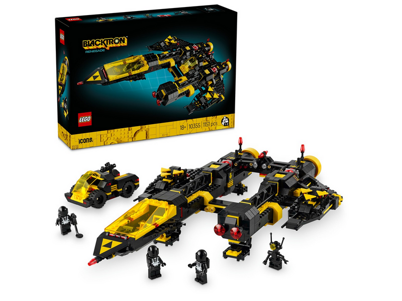 LEGO Icons 10355 Blacktron Renegade
