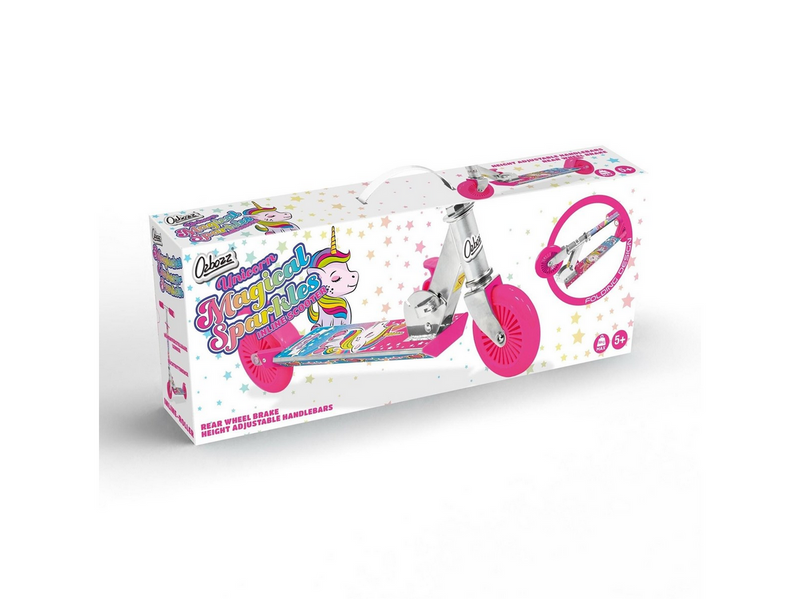 Ozbozz Unicorn Magical Sparkles Scooter