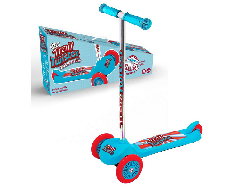 Ozbozz Trail Twist Scooter Blue
