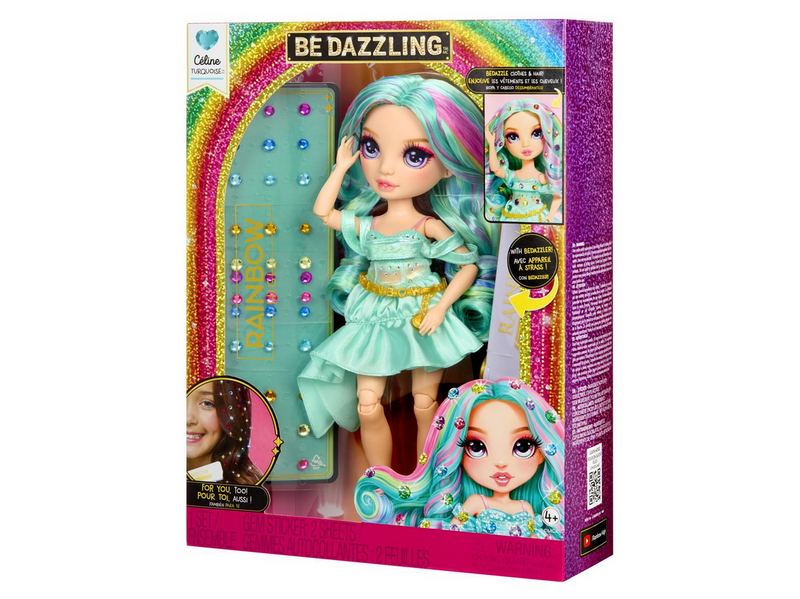 Rainbow High Be Dazzling Fashion Dolls- Teal