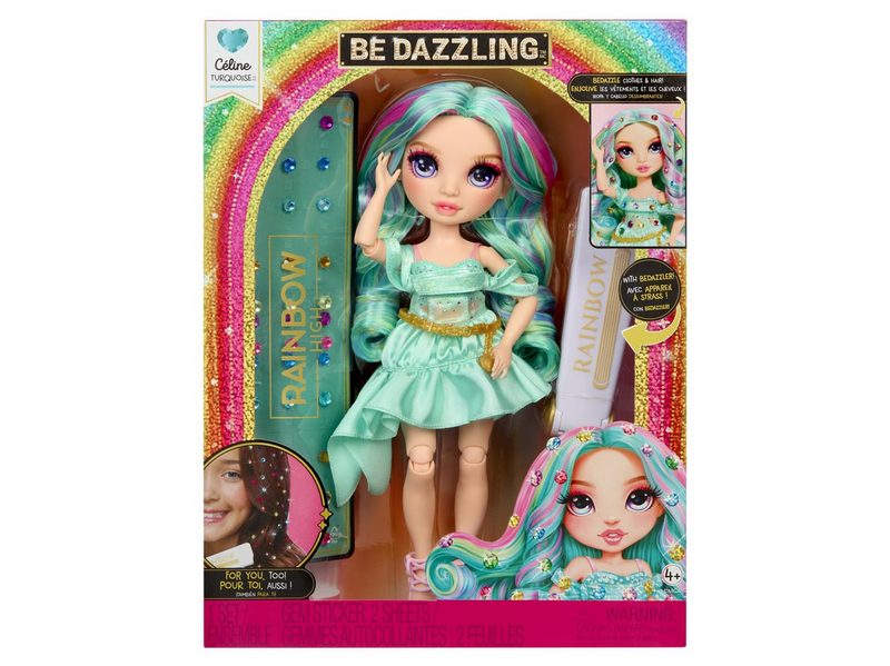 Rainbow High Be Dazzling Fashion Dolls- Teal