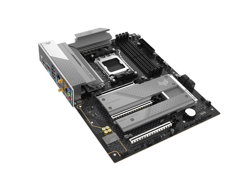 Sapphire NITRO+ B850A WIFI 7 Mainboard - AMD B850 - AMD AM5 - DDR5 RAM - ATX