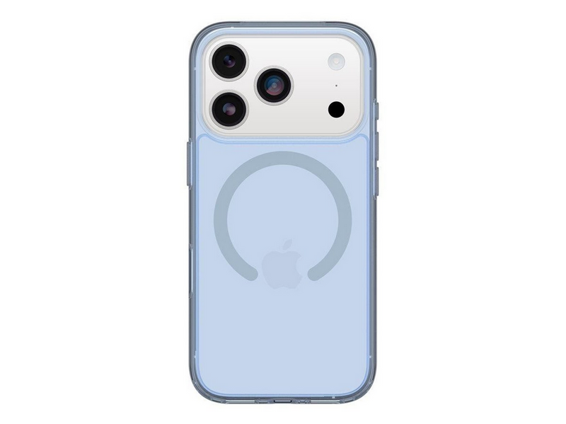 OtterBox Symmetry Clear MagSafe Camera Control Apple iPhone 17 Pro Silver Glade - blue