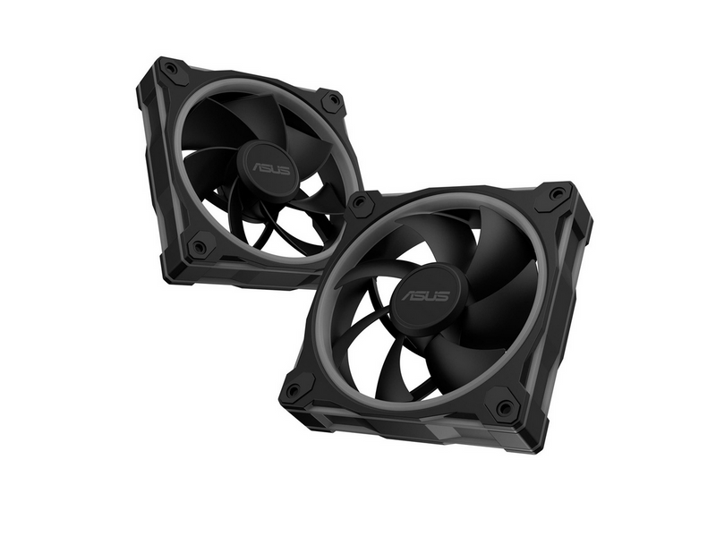 ASUS Prime MR120 Fan ARGB Black 3in1 - Schwarz mit RGB LED