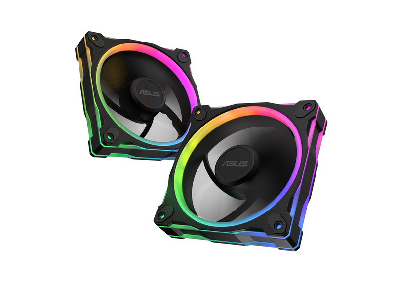 ASUS Prime MR120 Fan ARGB Black 3in1 - Schwarz mit RGB LED