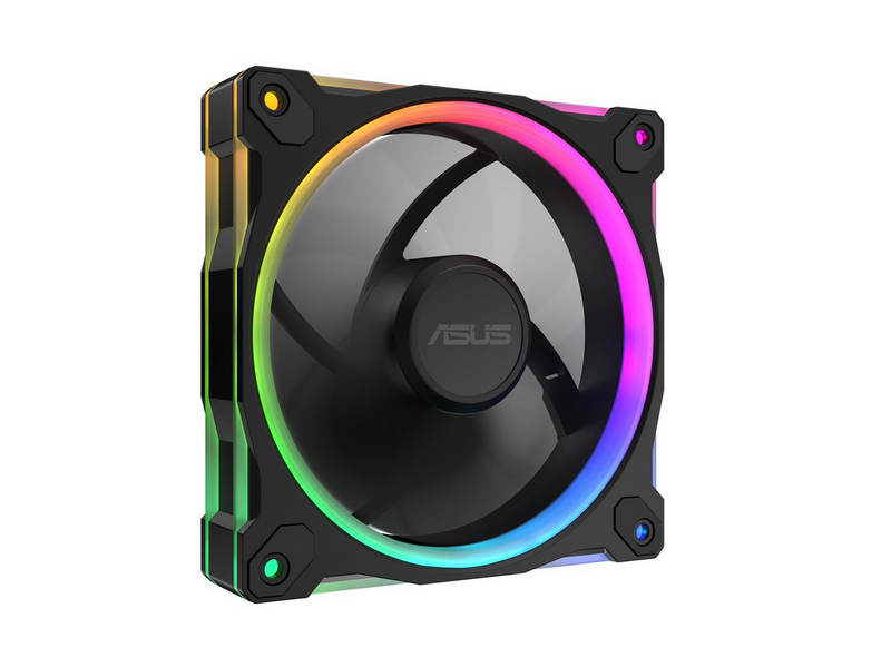 ASUS Prime MR120 Fan ARGB Black 3in1 - Schwarz mit RGB LED