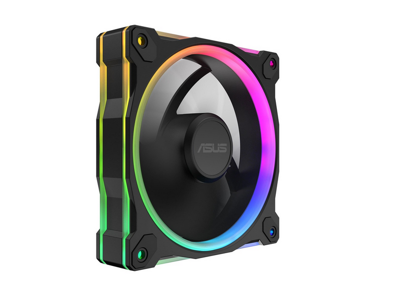 ASUS Prime MR120 Fan ARGB Black 3in1 - Schwarz mit RGB LED
