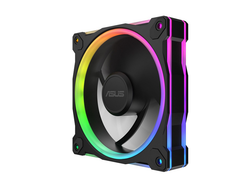 ASUS Prime MR120 Fan ARGB Reverse Black 3in1 - Schwarz mit RGB LED