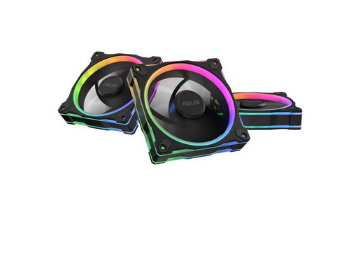 ASUS Prime MR120 Fan ARGB Reverse Black 3in1 - Schwarz mit RGB LED