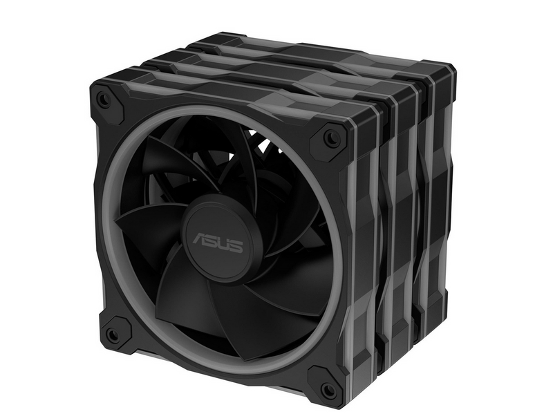 ASUS Prime MR120 Fan ARGB Reverse Black 3in1 - Schwarz mit RGB LED