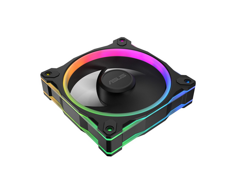 ASUS Prime MR120 Fan ARGB Reverse Black 3in1 - Schwarz mit RGB LED