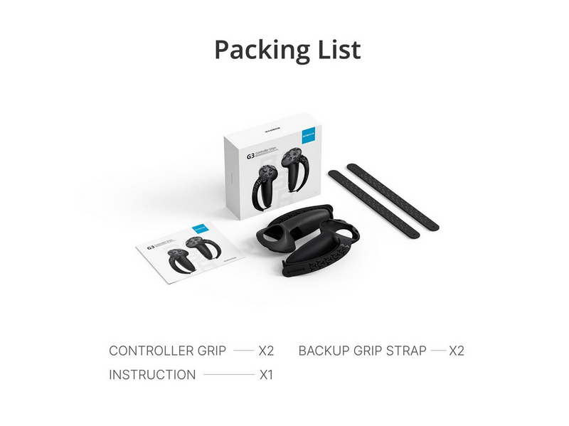 BoboVR G3 Controller Grips - Für Meta Quest 3 & 3S