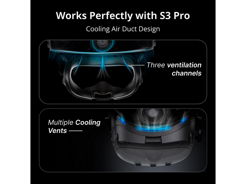 BoboVR F3 Facial Interface - Meta Quest 3