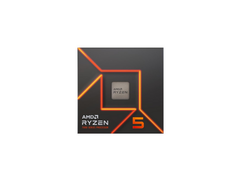 AMD Ryzen 5 7400 Wraith Stealth CPU - 6 Kerne - 3.3 GHz - AMD AM5 - AMD Boxed (mit Kühler)