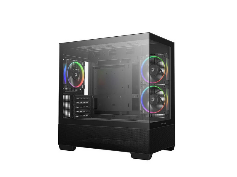 DeepCool CG380 3F - Gehäuse - Minitower - Schwarz
