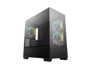 DeepCool CG380 3F - Gehäuse - Minitower - Schwarz
