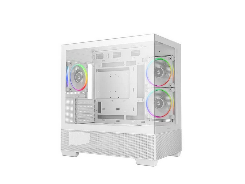 DeepCool CG380 3F - Gehäuse - Minitower - Weiß