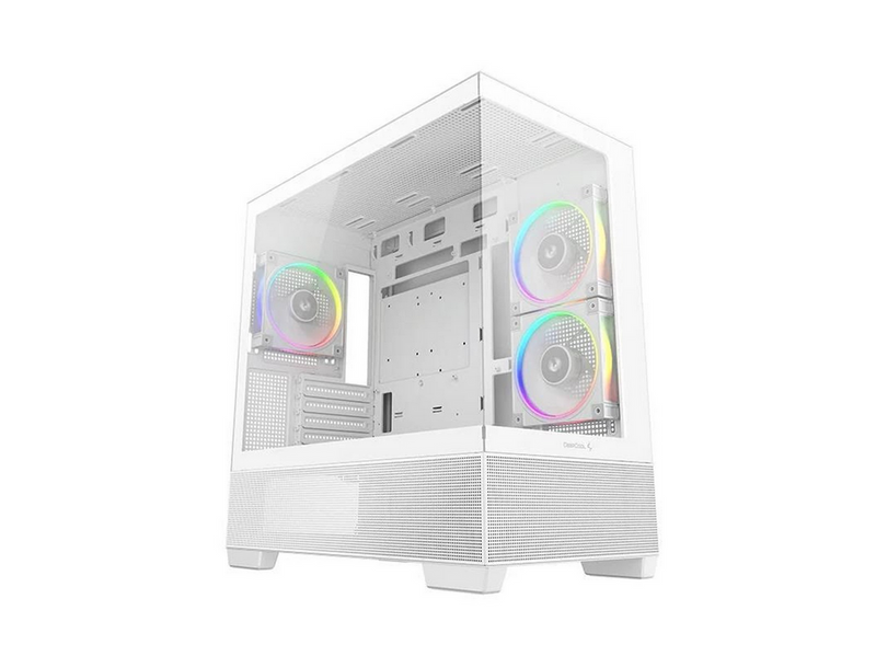 DeepCool CG380 3F - Gehäuse - Minitower - Weiß
