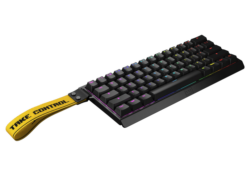 Wooting 60HE+, Linear60 (Rev1) - Gaming Tastatur (TKL) - 80% - US International - Schwarz