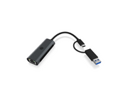 ICY BOX USB Type-A or Type-C 2.5 Gigabit Ethernet LAN adapter