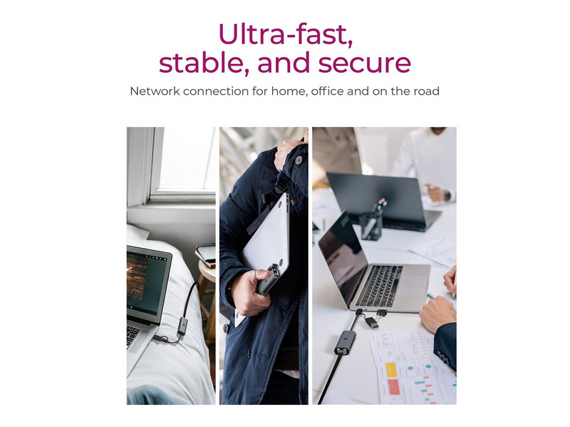 ICY BOX USB Type-A or Type-C 2.5 Gigabit Ethernet LAN adapter