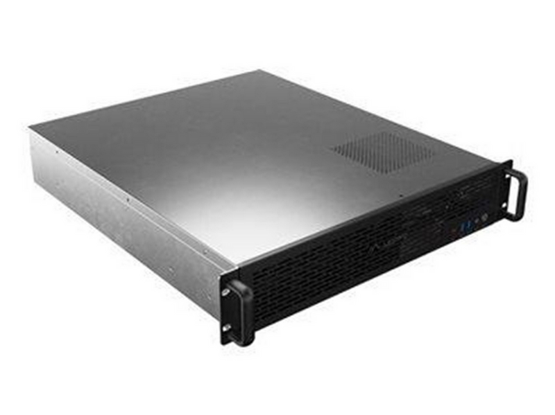 Lanberg - rack-mountable - 2U - ATX - Gehäuse - Server (Rack) - Schwarz