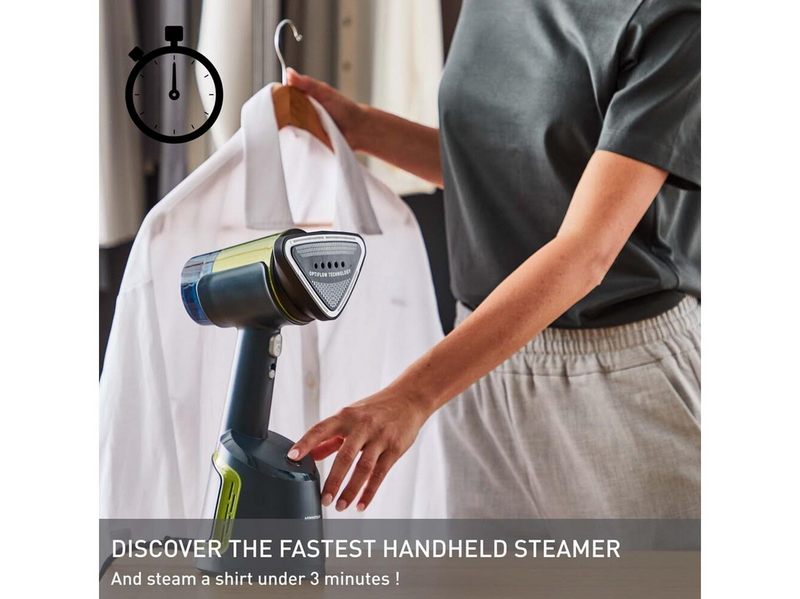 Tefal Handdampfgerät Aerosteam Garment Steamer Optiflow Black