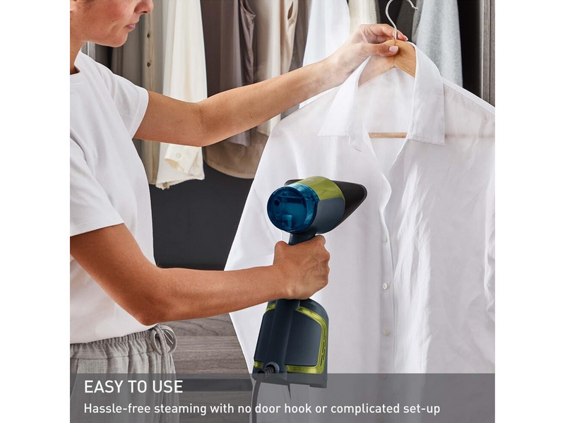 Tefal Handdampfgerät Aerosteam Garment Steamer Optiflow Black