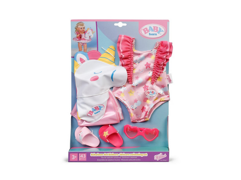 Baby Born Swim Set Unicorn 43cm