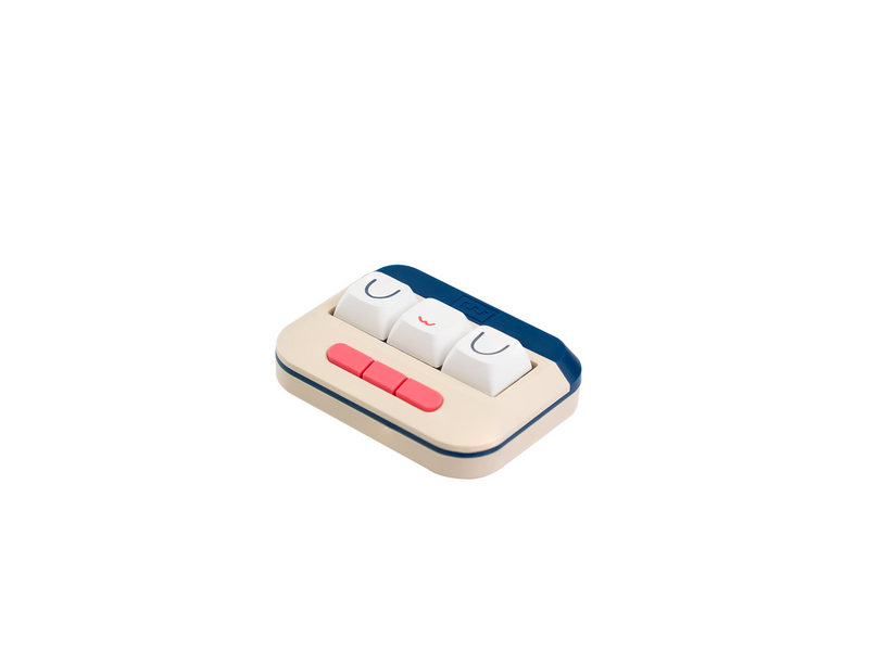 Wooting UwU - ohne RGB - Gaming Tastatur (TKL) - Universal - Beige