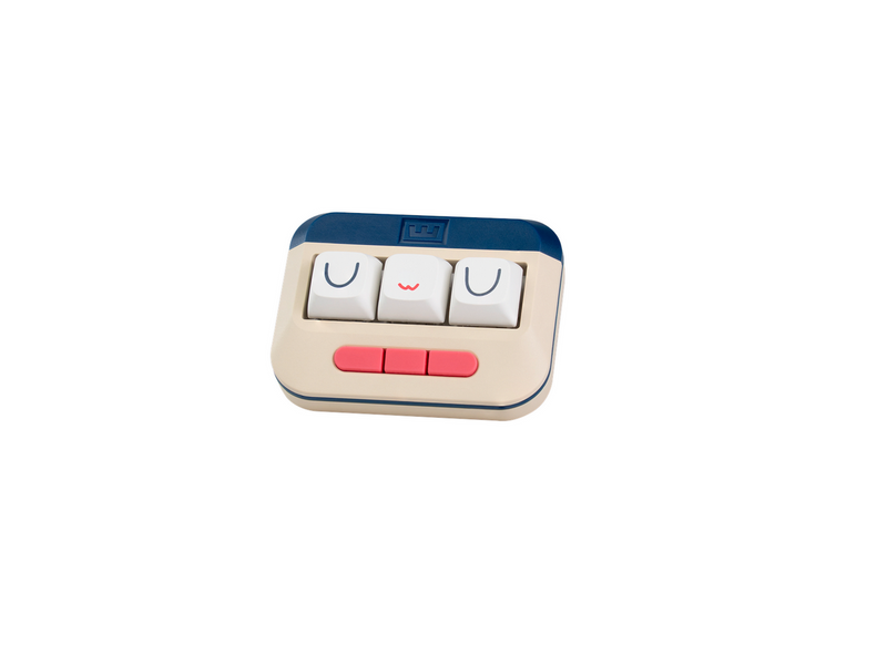 Wooting UwU - ohne RGB - Gaming Tastatur (TKL) - Universal - Beige