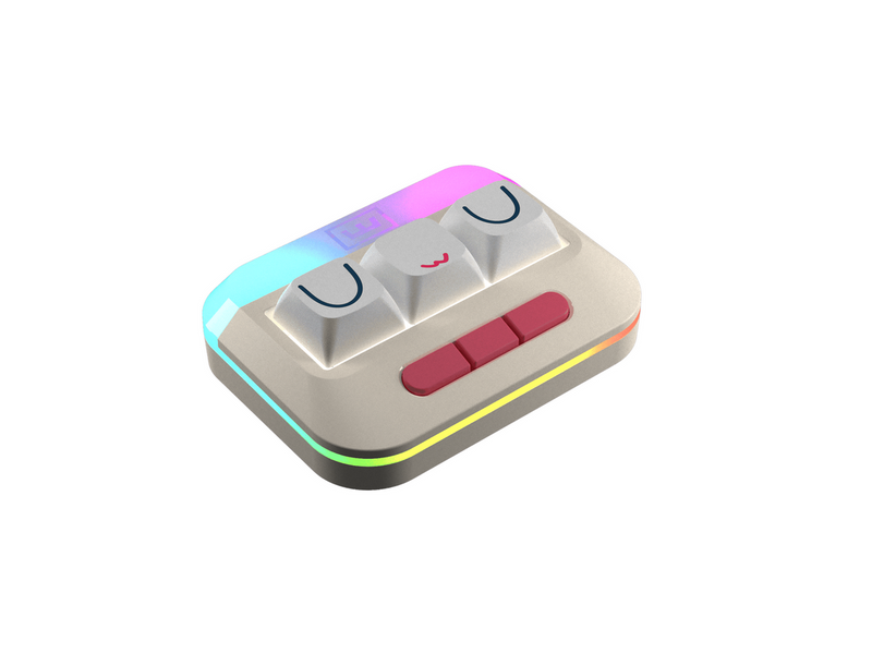 Wooting UwU - RGB - Gaming Tastatur (TKL) - Universal - Beige