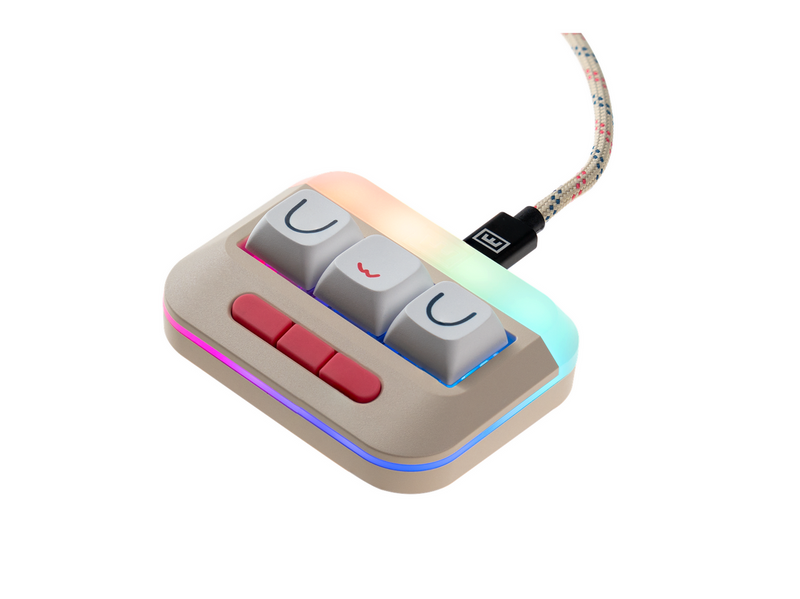 Wooting UwU - RGB - Gaming Tastatur (TKL) - Universal - Beige