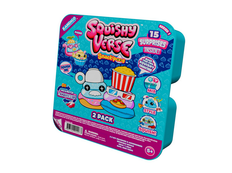 SquishyVerse Snackipoos 2-Pack