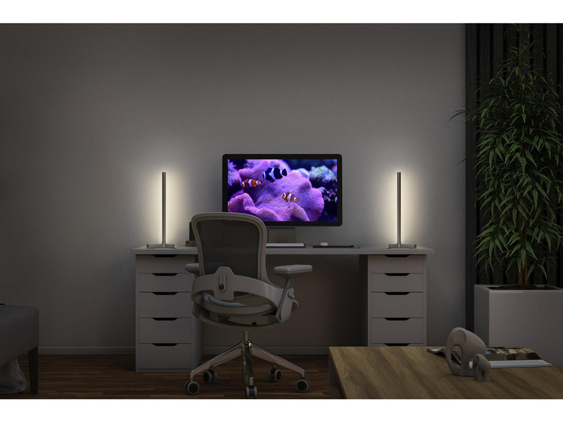 Osram SMART+ Corner Table 7.5W/RGB+2700-6500K 425mm silver WiFi