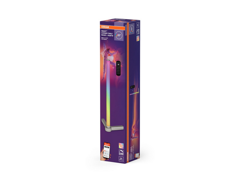 Osram SMART+ Corner Table 7.5W/RGB+2700-6500K 425mm silver WiFi